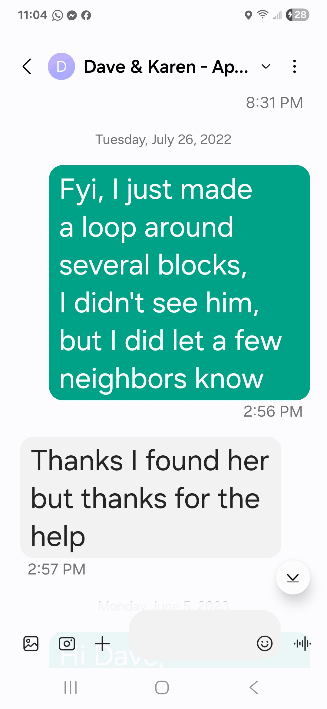 text